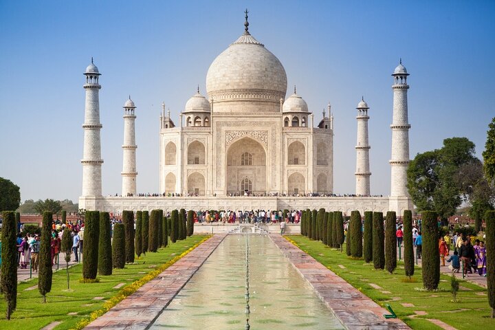 Taj Mahal, a top destination in Indian tourism